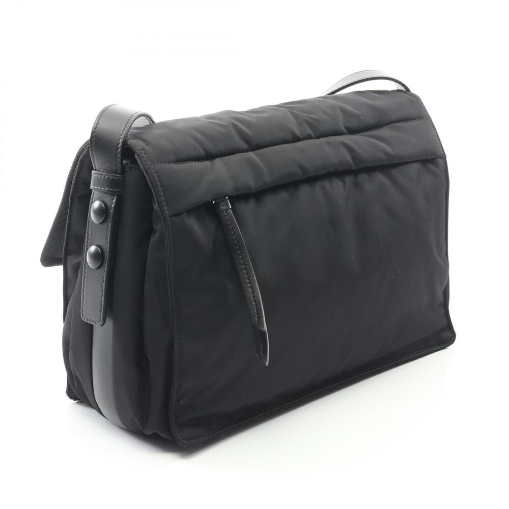 Prada Leather Black Bag Shoulder Padded Quilted